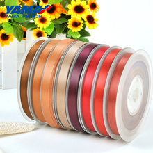 YAMA Ribbons 3mm 500yards/lot Double Face Satin Ribbon Dark Brown Series for Party Wedding Decoration Handmade Rose Gifts 2024 - buy cheap