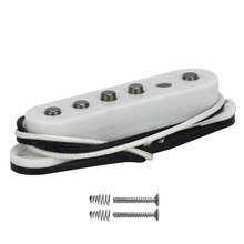 FLEOR винтажный Alnico 5 однокатушечный пикап шейный Электрический гитарный Пикап для Strat аксессуары для гитары 2023 - купить недорого