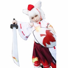 Inubashiri momiji-fantasia de cosplay do projeto touhou personalizada em qualquer tamanho, 2018 2024 - compre barato