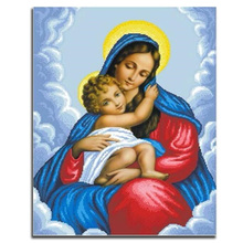 Peter ren diy pintura diamante religião recém-nascidos diamante bordado quadrado ícone mosaico completo needlework decoração de casa feliz abraço 2024 - compre barato