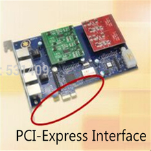 Оптовая продажа, карта PCI-Express FXS/FXO, аналоговая карта голосовой связи, звездочка/Trixbox/Elastix/Freeswitch IP PBX 2024 - купить недорого