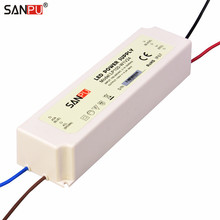 SANPU SMPS 24V 100W LED Power Supply Waterproof 4A Constant Voltage Switch Driver 220V 110V AC-DC Light Transformer IP67 White 2024 - buy cheap