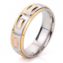 Fashion Jewelry 316L Stainless Steel Simple Circle Ring for Engagement Rings 2024 - buy cheap