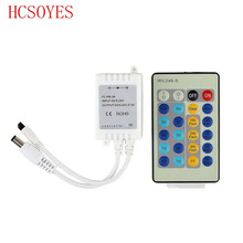 DC12V IR 24keys Led Dimmer Infrared remote control for single color 5050 3528 2835 led strip light tape 2024 - buy cheap