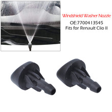 New 2Pcs PA66 Car Front Windshield Washer Spray Nozzle Jet for Renault Clio II 7700413545 Auto Accessories #40 2024 - buy cheap