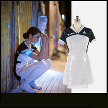 Detroit: Become Human Kara disfraz de Cosplay, capa de disfraz de halloween para adultos, versión blanca 2024 - compra barato