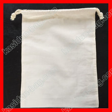 (1000 Pçs/lote) 10x12 "personalizado saco de cordão de algodão logotipo personalizado 2024 - compre barato