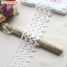 19 yards 8.5cm Embroidery lace fabric Garment needlework sewing Patchwork DIY Handmade accessories Dress edge decoration 689 2024 - buy cheap