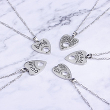 Ouija-Colgante de corazón hueco para adivinación, collar con letras, joyería, accesorios Unisex 2024 - compra barato