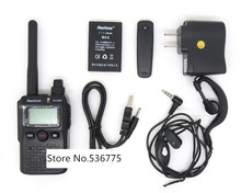Original Mini walkie talkie Nanfone NF-6600 with FM radio two way raio dual band mini portable radio SGP Free Shipping 2024 - buy cheap
