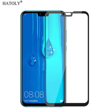 2 uds Protector de pantalla Huawei Y9 2019 cristal templado Huawei Y9 2019 cristal Huawei Y9 2019 / Enjoy 9 Plus cobertura completa de pegamento 2024 - compra barato