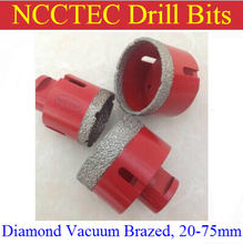 [M14 thread ] 68mm diameter Diamond Vacuum Brazed Core Bits CD68VBM14 FREE shipping | 2.7'' granite drill tools 2024 - buy cheap