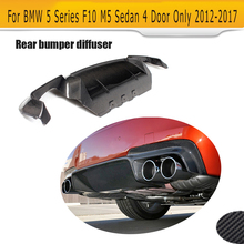 carbon fiber Car rear bumper lip Spoiler diffuser For BMW F10 M5 sedan 2012 - 2017 2024 - buy cheap