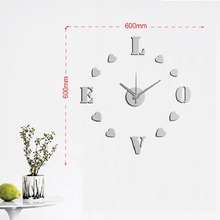 relojes de cocina reloj pared vintage wall sticker clock  wanduhr watch orologio parete klok horloge murale diy clock plastic 2024 - buy cheap