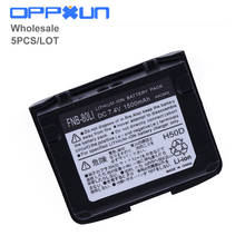 OPPXUN 5 шт. для YAESU FNB-80Li литий-ионный аккумулятор для YAESU VX7R VX-5 VX-5R VX-5R VX-6R VX-6E VX-7R VXA-700 радио 1500 мАч 2024 - купить недорого