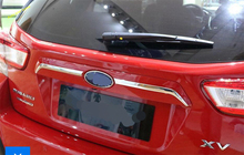 Lapetus-cubierta de protección para puerta trasera y maletero, embellecedor para Subaru XV Crosstrek 2017 - 2021 ABS cromado, accesorios para automóviles 2024 - compra barato