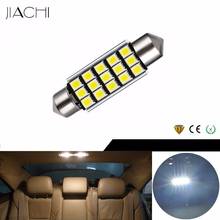 JIACHI 100pcs Factory Supply Festoon C5W 41mm LED CANBUS NO Error 2835SMD 15Chip Car Interior Reading Dome Panel Light White 12V 2024 - buy cheap