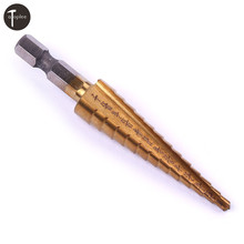 1pcs 1/8'' 13 Step HSS4241 Hex Shank Step Drill Bit Titanizing Step Drills For Installing In Pistol Drill Bench Drill Tools 2024 - buy cheap