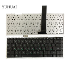 Novo teclado preto russo para notebooks asus, para os modelos x450c, x450l, x450, y481c, x450v, r405c, x450vb, k450v, f451, ru 2024 - compre barato