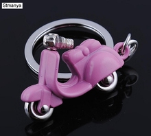 Car KeyChain New Fashion Mini Motorcycle Car Keychain Key Ring Pendant Small Gifts 5 Colors Car KeyRing For Christmas Gift 17127 2024 - buy cheap