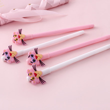36 pcs/lot Pink Panther Gel Pen Cute 0.5 mm black Ink signature Pen Promotional Gift Stationery School Supplies 2024 - buy cheap