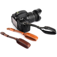 Camera Strap PU Leather Camera Wrist Hand Strap Grip For Canon 5D Mark ii iii iv 5D3 EOS M100 M50 M10 M6 M5 M3 M2 M DSLR Strap 2024 - buy cheap