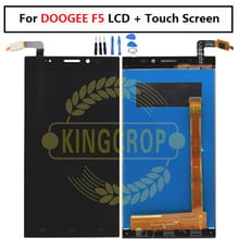 100% тестирование Для Doogee F5 ЖК-дисплей Дисплей + кодирующий преобразователь сенсорного экрана в сборе запасные Doogee F5 ЖК-дисплей 2024 - купить недорого