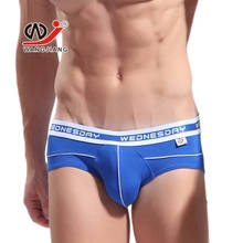 WJ brand men underwear briefs sexy men gay underwear Bamboo fiber Low Waist Underpants sleepwear men shorts - 3004SJ 2024 - buy cheap