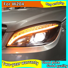 Car Styling Head Lamp for W204 LED Headlights 2007-2010 C300 C260 upgrade W205 Headlight LED DRL Hid Bi -Xenon Auto Accessories 2024 - buy cheap