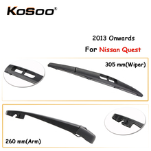 KOSOO Auto Rear Car Wiper Blade For Nissan Quest,305mm 2013 Onwards Rear Window Windshield Wiper Blades Arm,Car Accessories 2024 - buy cheap