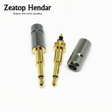 10Pcs New Copper Mini 2.5mm Mono Jack Male Audio Plug Soldering Cable Adapter Connection Audio DIY Connectors 2024 - buy cheap