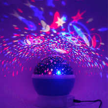 Звезда проекционная лампа Романтический фонарь в форме перекати-поля лампы проектора 2024 - купить недорого