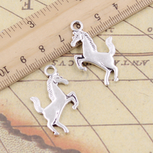 10pcs Charms Gallop Horse Steed 35x21mm Tibetan Silver Color Pendants Antique Jewelry Making DIY Handmade Craft 2024 - buy cheap