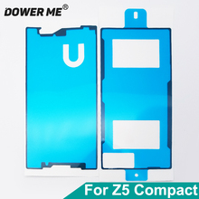 Передняя ЖК-задняя крышка Dower Me, водонепроницаемая клейкая лента для SONY Xperia Z5 Compact E5803 E5823 Z5mini Z5C 2024 - купить недорого