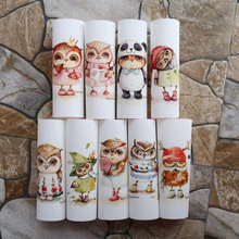 9pcs/lot Home Textiles Owls Fabrics Cloth Digital Printed Cloth Animal Diy Patchwork Handmade Canvas 15*15cm For Sew Warp 2024 - buy cheap