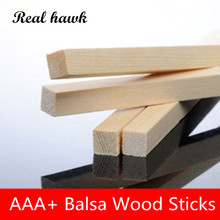 Palos de madera de Balsa AAA +, 1000mm de largo, 6x8/6x10mm, modelo de maderas de Balsa para modelo de avión DIY 2024 - compra barato