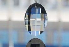 10 шт 50 мм прозрачный матричный хрустальный кулон-Призма SUNCATCHER Бесплатная доставка 2024 - купить недорого