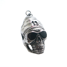 Colgante de calavera para hombre y niño, accesorio de acero inoxidable 316L, estilo gótico, Punk, 13 gafas, novedad 2024 - compra barato