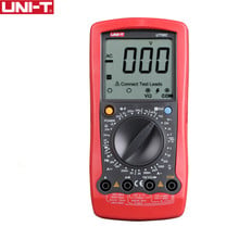 UNI-T UT58C General Digital Multimeters Full Icon LCD Display Temperature Frequency Capacitance Diode Transistor AC/DC Tester 2024 - buy cheap