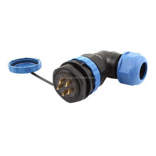 Waterproof Aviation Plug Socket SD28 28mm 5 Pin Panel Mount Connector Elbow IP68 2024 - buy cheap