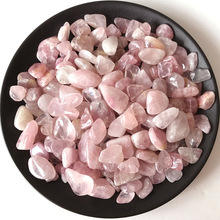 1kg Wholesale Natural Stone Madagascar Rose Quartz Pink Rough Raw Gemstone Crystal Mineral Specimen Rock Chip Gravel Decoration 2024 - buy cheap