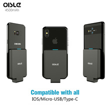OISLE Slim Power Bank Battery Charger Case  Portable Charger External Battery Pack For Samsung Huawei xiaomi iPhone 11 X XS 7 8 2024 - buy cheap