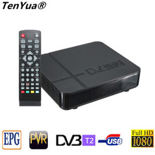 TenYua HD K2 DVB-T2 цифровой наземный приемник телеприставка с мультимедийным проигрывателем H.264/MPEG-2/4 с DVB-T для ТВ HD TV 2024 - купить недорого