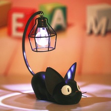 Lámpara LED de noche con dibujos de gato mágico para bebé, Luminaria de mesa para guardería, regalo de cumpleaños, decoración del hogar 2024 - compra barato