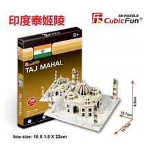 3D Puzzles Indian Taj Mahal Mausoleum Paper Model DIY Creative gift Children Educational toys hot  Mini world architectural T6 2024 - buy cheap