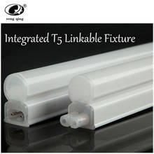 Super tubo Led brillante T5 integrado, 300mm, 600mm, T8, 600mm, 1FT, 2ft, 3ft, 4ft, T5, lámpara de tubos de luz Led, 5W, 10W, 15W, 18W, 110V, 220V, 1 unidad 2024 - compra barato