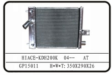 Golpher Auxiliary AUX Small Water Radiator for TOYOTA Hiace Diesel Van 05-10 2024 - buy cheap