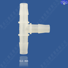 11.1mm(7/16") Tee plastic pipe connector,hose connector,pipe coupling 2024 - buy cheap