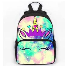 New Unicorn Backpack for Girls Boys Bag cartable enfant Children School Bags Kawaii mochila Toddlers Cartoon Kindergarten Bag 2024 - buy cheap