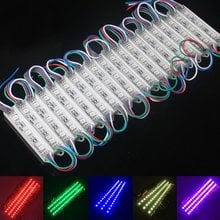 1000pcs 5050 3 LED Module light RGB Waterproof IP67 DC12V,LED channel letter High Brightness free shipping 2024 - buy cheap